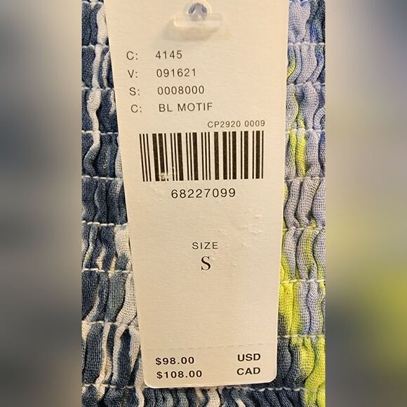 NWT Anthropologie Strapless Cut Out Dress Size Small - Picture 5 of 6